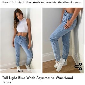 BRAND NEW PRETTYLITTLETHING JEANS